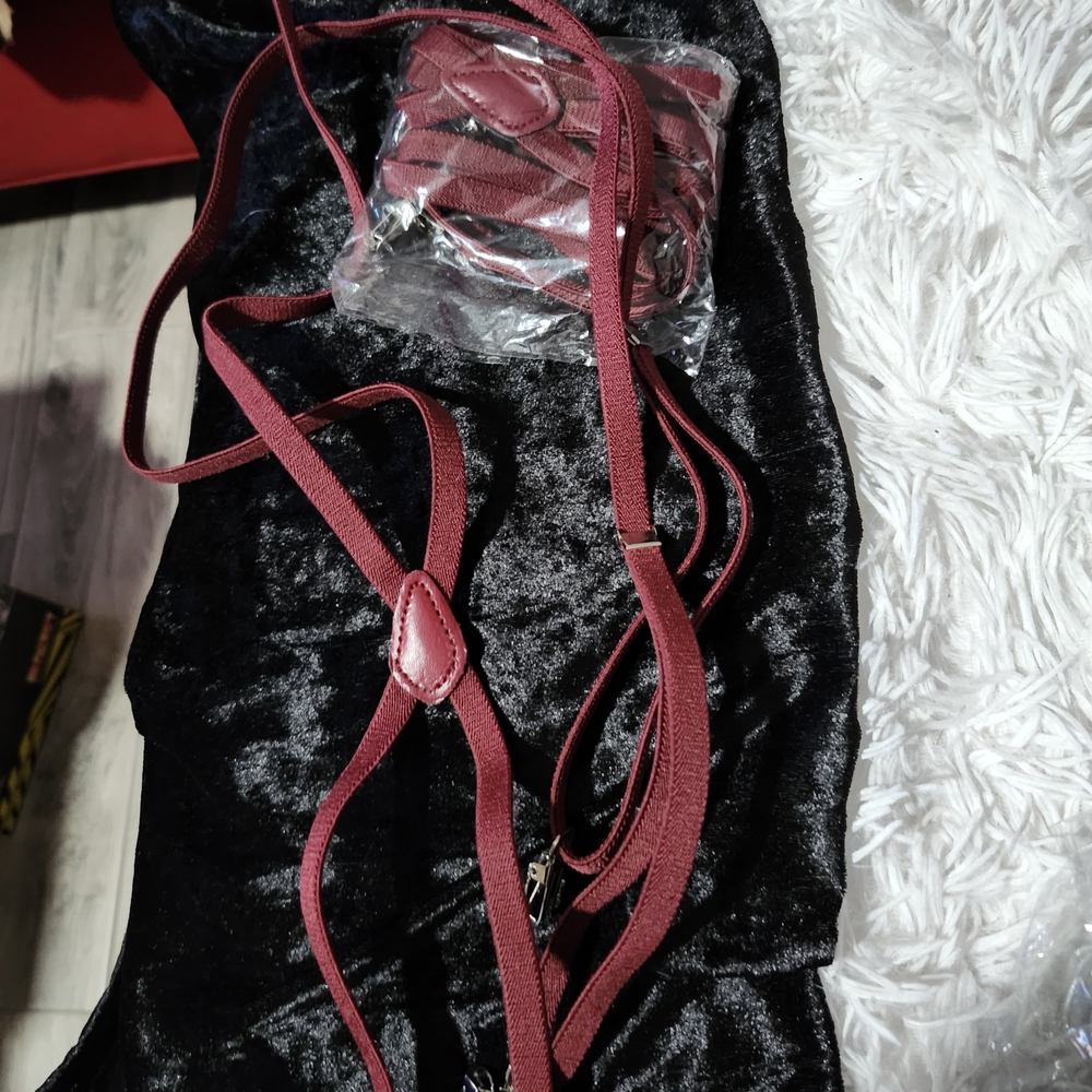 Burgundy Leather Crossbody Bag